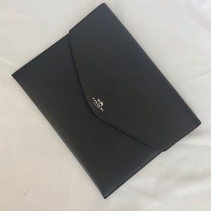 Coach Saffiano Leather Folder